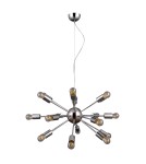 Lampy wiszące loftowe - ITALUX Theo Wisząca E27 18x40W Chrom AD20000-18A - product 3
