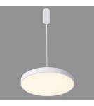 Lampy wiszące LED - ITALUX Orbital Wisząca LED zintegrowany 60W 4000K 3600lm Biały 5361-860RP-WH-4 - produkt 3