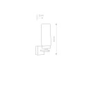 Kinkiety łazienkowe - Nowodvorski CELTIC Ścienna Kinkiet Max moc 1x40W E14 IP44 Chrom 3346 - product 2
