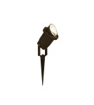 Lampy ogrodowe wbijane w ziemię (z klinem) - Nowodvorski BUSH Zewnętrzna Lampy gruntowe Max moc 1x35W GU10 IP65 Grafitowy 3401 - product 1