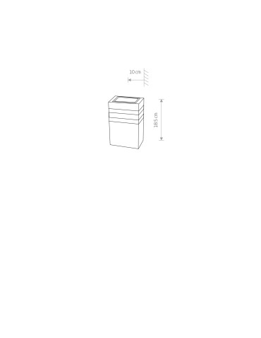 Nowodvorski RIO Zewnętrzna Ścienna Natynkowa Max moc 1x40W E27 IP54 Czarny 4423 - produkt 2