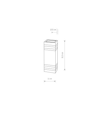 Nowodvorski RIO Zewnętrzna Ścienna Natynkowa Max moc 2x40W E27 IP54 Czarny 4424 - produkt 2