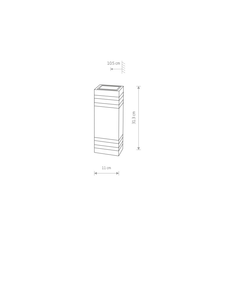 Kinkiety zewnętrzne - Nowodvorski RIO Zewnętrzna Ścienna Natynkowa Max moc 2x40W E27 IP54 Czarny 4424 - product kolory-swiatla.pl 2