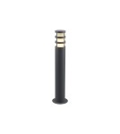 Lampy ogrodowe stojące - Nowodvorski NORIN Zewnętrzna Słupek Max moc 1x20W E27 IP44 Grafitowy 4446 - product 1