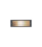 Oprawy do wbudowania w ściane - Nowodvorski ASSAM Zewnętrzna Ścienna Wbudowana Max moc 1x18W E27 IP65 Grafitowy 4453 - product 1