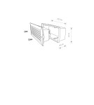 Oprawy do wbudowania w ściane - Nowodvorski ASSAM Zewnętrzna Ścienna Wbudowana Max moc 1x18W E27 IP65 Grafitowy 4453 - product 2
