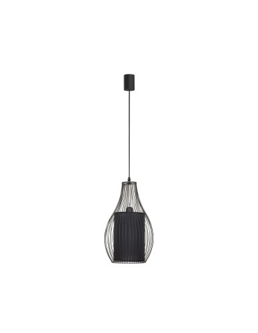 Nowodvorski CAMILLA Sufitowa Wisząca Max moc 1x40W E27  Czarny 4610