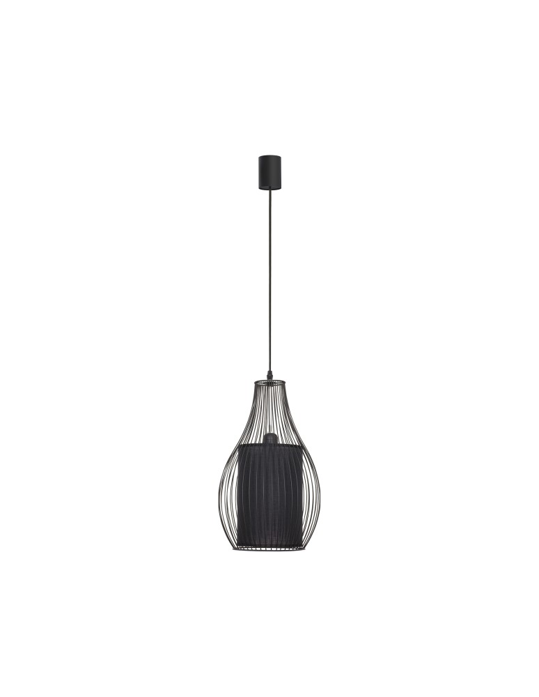 Nowodvorski CAMILLA Sufitowa Wisząca Max moc 1x40W E27  Czarny 4610 Nowodvorski CAMILLA Sufitowa Wisząca Max moc 1x40W E27  Czarny 4610
