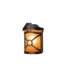 Kinkiety zewnętrzne - Nowodvorski DON Zewnętrzna Ścienna Natynkowa Max moc 60W E27 IP44 Czarny patynowany miedzią 4687 - product 1