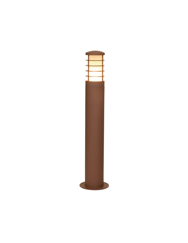 Nowodvorski HORN Zewnętrzna Słupek Max moc 1x20W E27 IP44 Brąz 4906