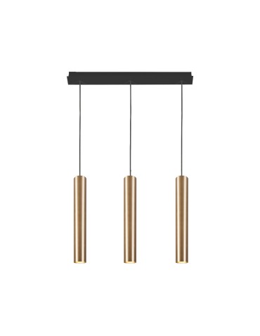 Nowodvorski EYE Sufitowa Wisząca Max moc 3x10W only LED GU10  Mosiądz 7863