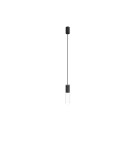 Lampy wiszące szklane - Nowodvorski CYLINDER M Sufitowa Wisząca Max moc 10W only LED GU10  Transparentny 7865 - product 1