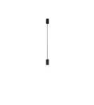 Lampy wiszące szklane - Nowodvorski CYLINDER S Sufitowa Wisząca Max moc 10W only LED GU10  Transparentny 7866 - product 1
