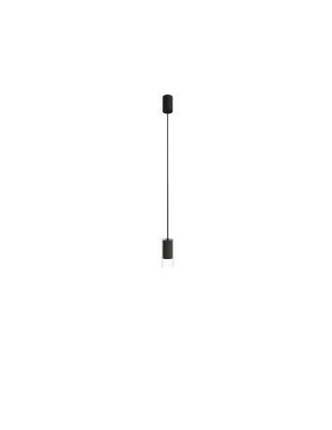 Nowodvorski CYLINDER S Sufitowa Wisząca Max moc 10W only LED GU10  Transparentny 7866