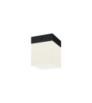 Plafony hermetyczne - Nowodvorski SIS Sufitowa Plafon Max moc 1x40W G9 IP44 Czarny 8054 - product 1