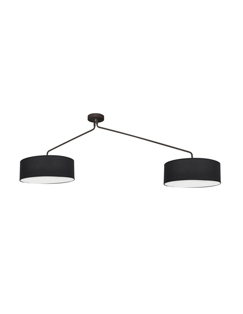 Nowodvorski FALCON Sufitowa Plafon/Przysufitowa Max moc 25W only LED E27  Czarny 7950