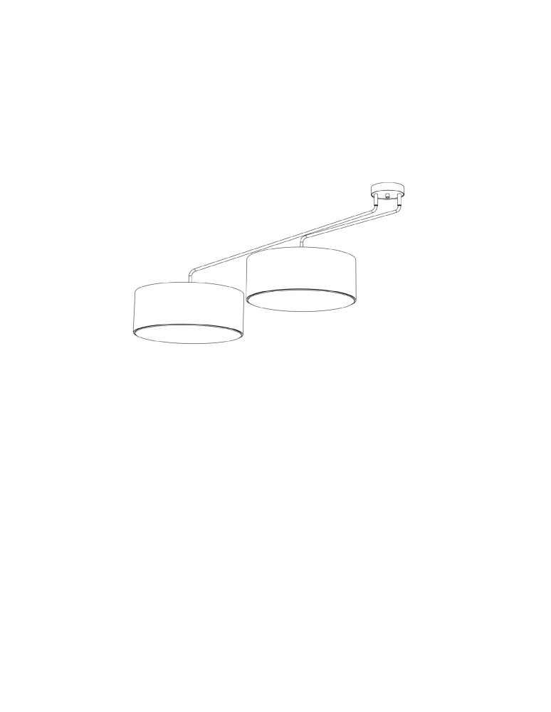 Lampy wiszące z abażurem - Nowodvorski FALCON Sufitowa Plafon/Przysufitowa Max moc 25W only LED E27  Czarny 7950 - product kolory-swiatla.pl 3