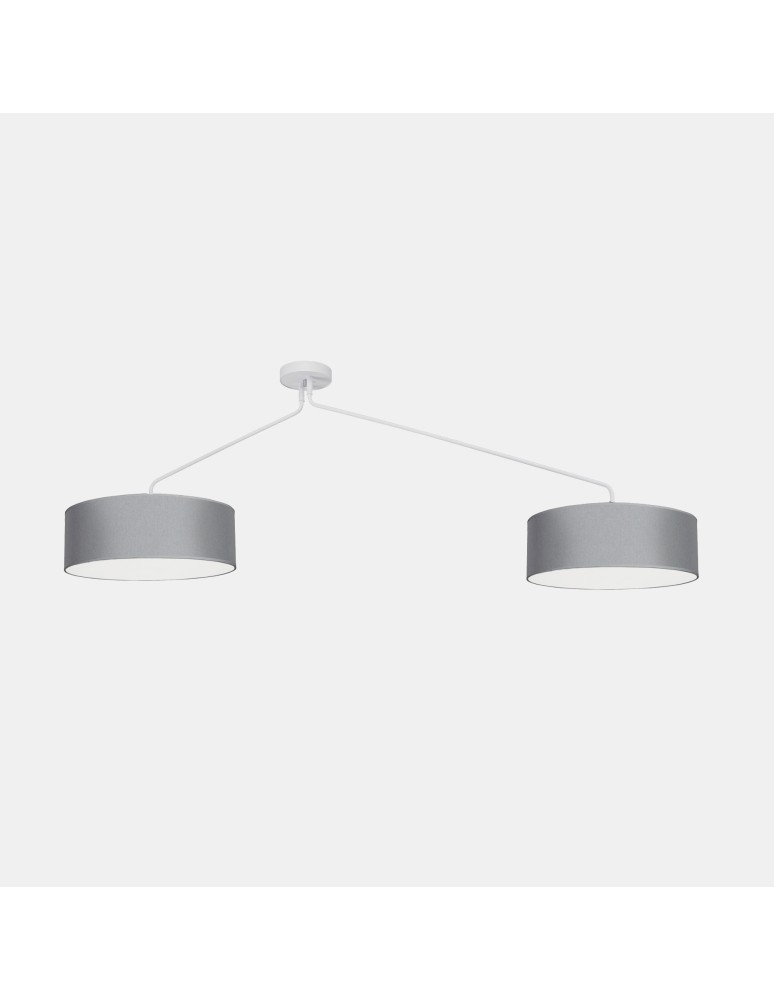 Nowodvorski FALCON Sufitowa Plafon/Przysufitowa Max moc 25W only LED E27  Szary 7948