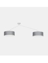 Nowodvorski FALCON Sufitowa Plafon/Przysufitowa Max moc 25W only LED E27  Szary 7948