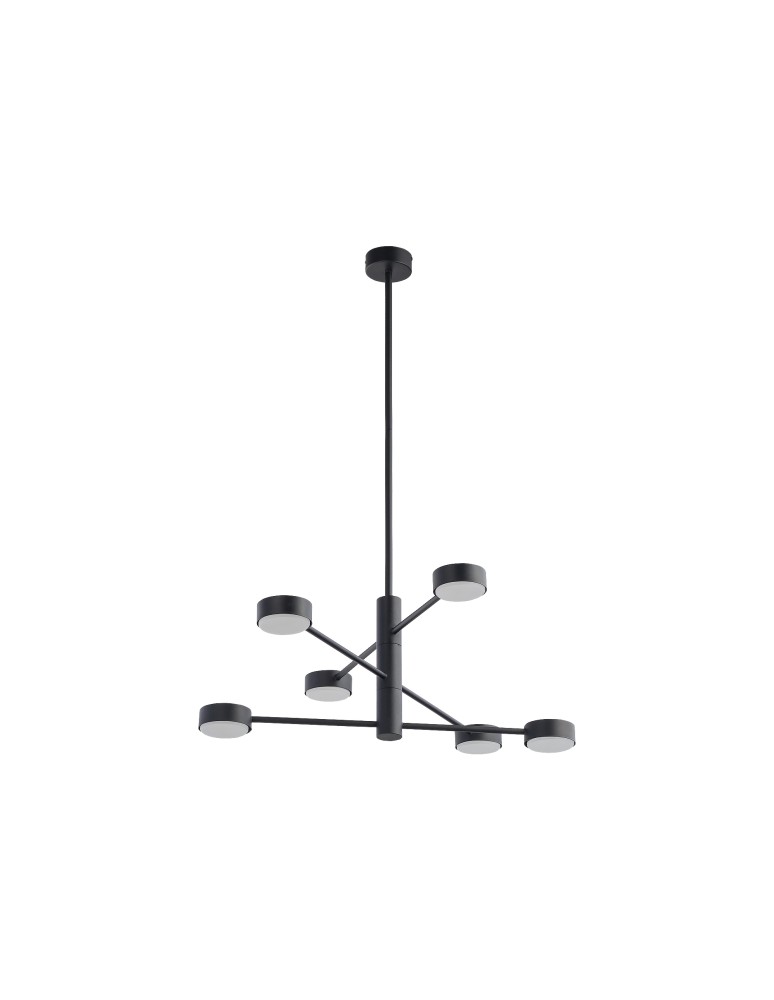 Nowodvorski ORBIT Sufitowa Wisząca Max moc 6x8W GX53 Czarny 7946 Nowodvorski ORBIT Sufitowa Wisząca Max moc 6x8W GX53 Czarny 7946