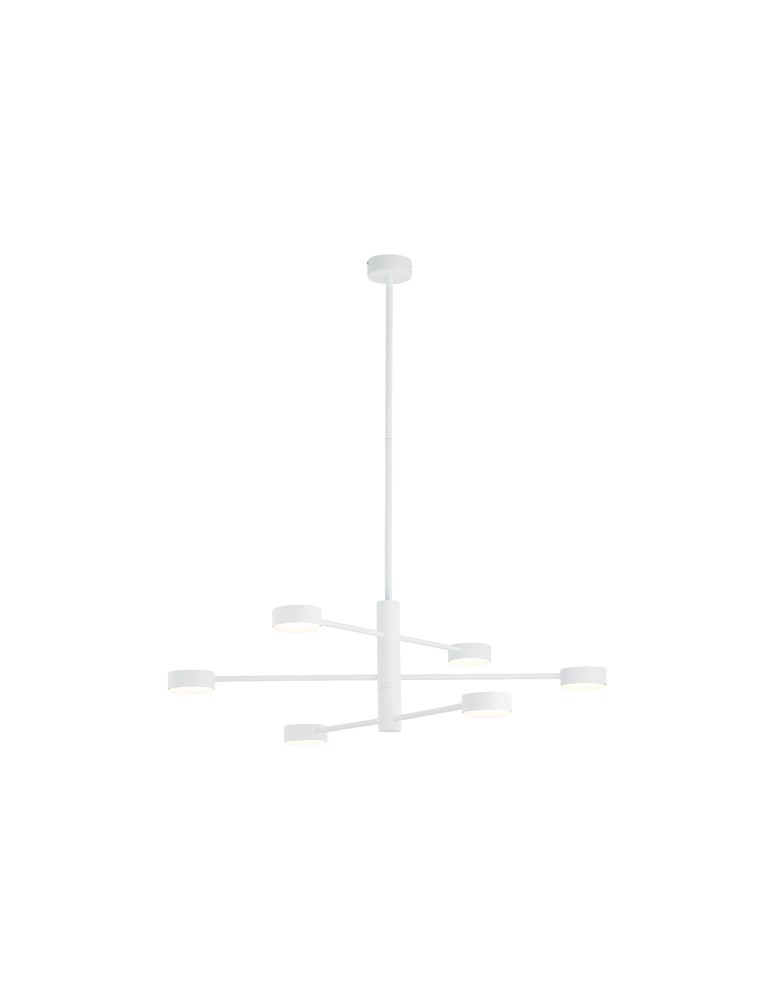 Nowodvorski ORBIT Sufitowa Wisząca Max moc 6x8W GX53 Biały 7942 Nowodvorski ORBIT Sufitowa Wisząca Max moc 6x8W GX53 Biały 7942