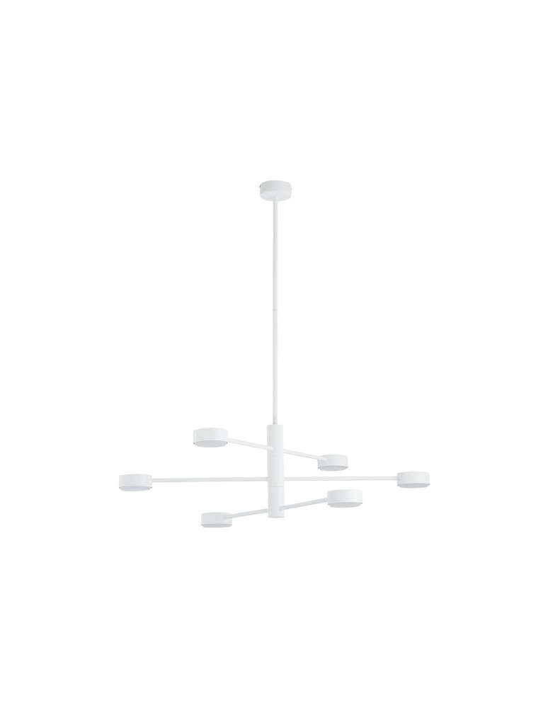 Nowodvorski ORBIT Sufitowa Wisząca Max moc 6x8W GX53 Biały 7942 Nowodvorski ORBIT Sufitowa Wisząca Max moc 6x8W GX53 Biały 7942