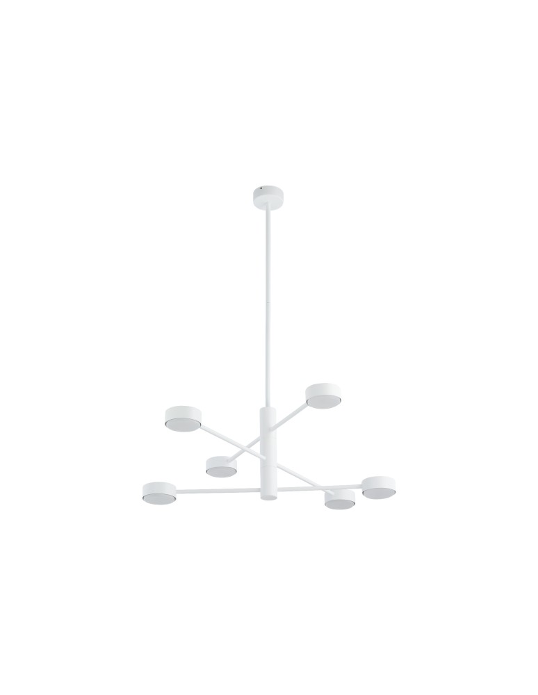 Nowodvorski ORBIT Sufitowa Wisząca Max moc 6x8W GX53 Biały 7942 Nowodvorski ORBIT Sufitowa Wisząca Max moc 6x8W GX53 Biały 7942