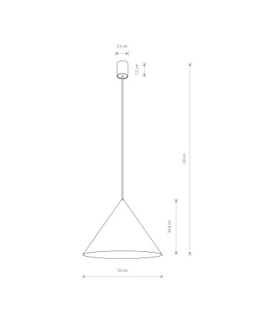 Nowodvorski ZENITH L Sufitowa Wisząca Max moc 35W GU10  Zielony 8007 - produkt 2
