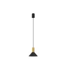 Lampy wiszące - Nowodvorski HERMANOS Sufitowa Wisząca Max moc 10W only LED GU10  Czarny 8103 - product 1