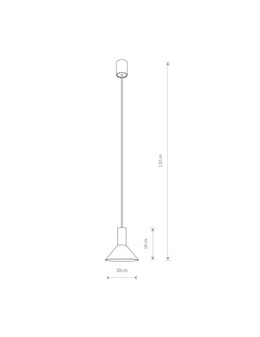 Nowodvorski HERMANOS Sufitowa Wisząca Max moc 10W only LED GU10  Czarny 8103 - produkt 2