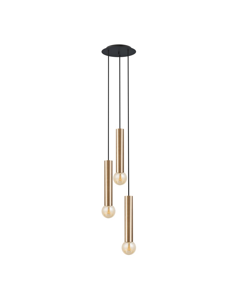 Nowodvorski BATON Sufitowa Wisząca Max moc 10W only LED E27  Mosiądz 7855