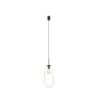 Lampy wiszące szklane - Nowodvorski PEAR L Sufitowa Wisząca Max moc 40W E27  Transparentny 7797 - product 1