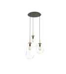 Lampy wiszące potrójne - Nowodvorski PEAR Sufitowa Wisząca Max moc 40W E27  Transparentny 7794 - product 1