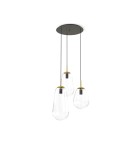 Lampy wiszące potrójne - Nowodvorski PEAR Sufitowa Wisząca Max moc 40W E27  Transparentny 7794 - product 2