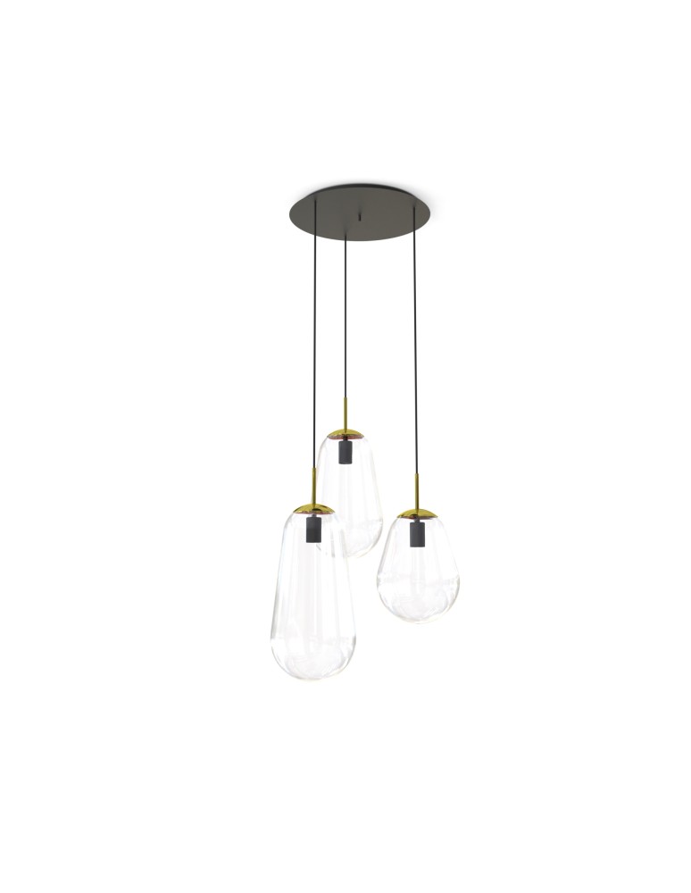 Nowodvorski PEAR Sufitowa Wisząca Max moc 40W E27  Transparentny 7794