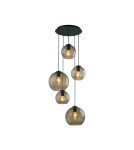 Lampy wiszące - Nowodvorski VETRO Sufitowa Wisząca Max moc 60W E27  Dymiony 7642 - product 2