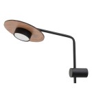 Kinkiety na wysięgniku - Nowodvorski DISK Ścienna Kinkiet Max moc 8W GX53  Czarny 7645 - product 1