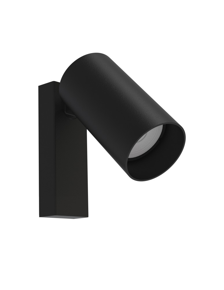 Nowodvorski MONO Ścienna Kinkiet regulowane z włącznikiem Max moc 10W only LED GU10  Czarny 7840