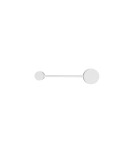 Kinkiety - Nowodvorski ORBIT Ścienna Kinkiet Max moc 8W GX53  Biały 7803 - product 1