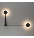 Kinkiety - Nowodvorski ORBIT Ścienna Kinkiet Max moc 8W GX53  Czarny 7804 - product 2