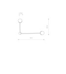 Kinkiety - Nowodvorski ORBIT Ścienna Kinkiet Max moc 8W GX53  Czarny 7804 - product 3