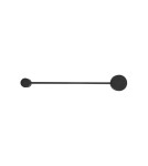 Kinkiety - Nowodvorski ORBIT Ścienna Kinkiet Max moc 8W GX53  Czarny 7805 - product 1