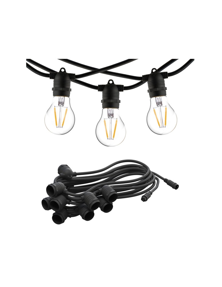 Nowodvorski FESTOON LIGHTS 9m Zewnętrzna Przenośna Max moc 15W E27 IP65 Czarny 7872 Nowodvorski FESTOON LIGHTS 9m Zewnętrzna Przenośna Max moc 15W E27 IP65 Czarny 7872