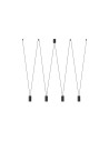 Nowodvorski MORE EYE Sufitowa Wisząca Max moc 10W only LED GU10  Czarny 7822