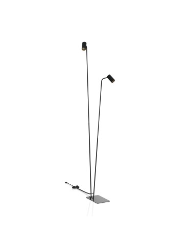 Nowodvorski MONO Podłogowa Max moc 10W only LED  Czarny 7718