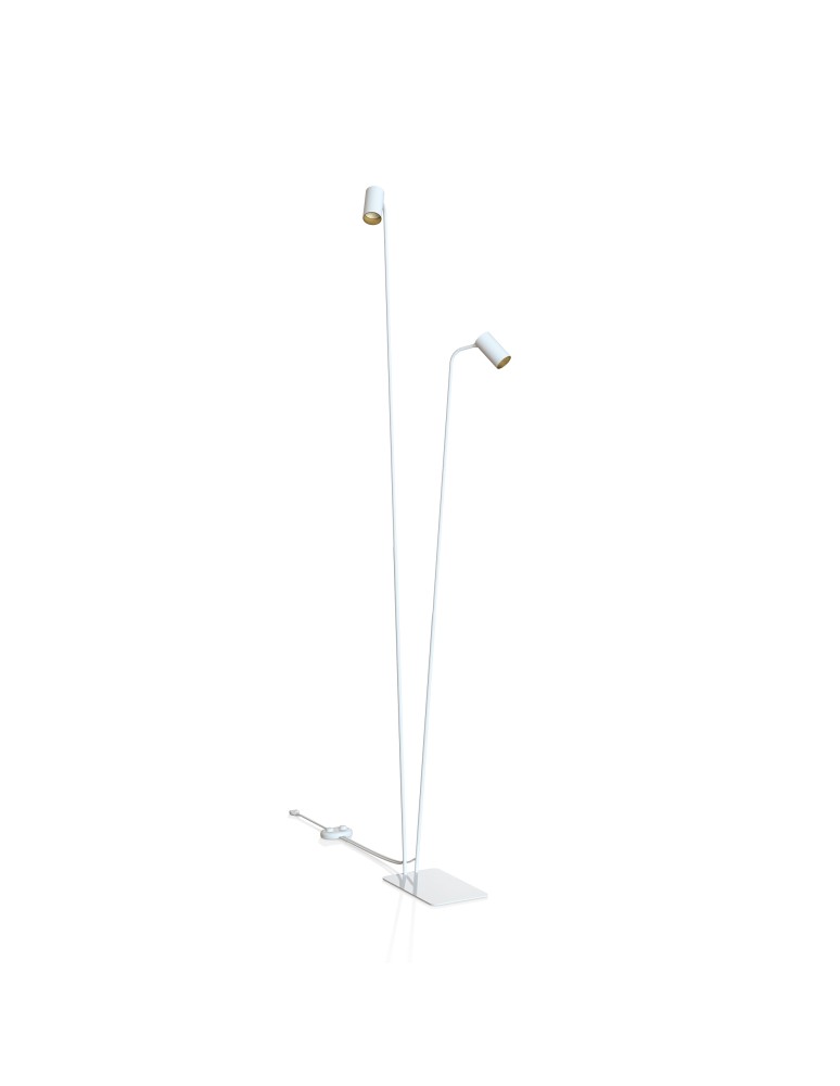 Nowodvorski MONO Podłogowa Max moc 10W only LED GU10  Biały 7715