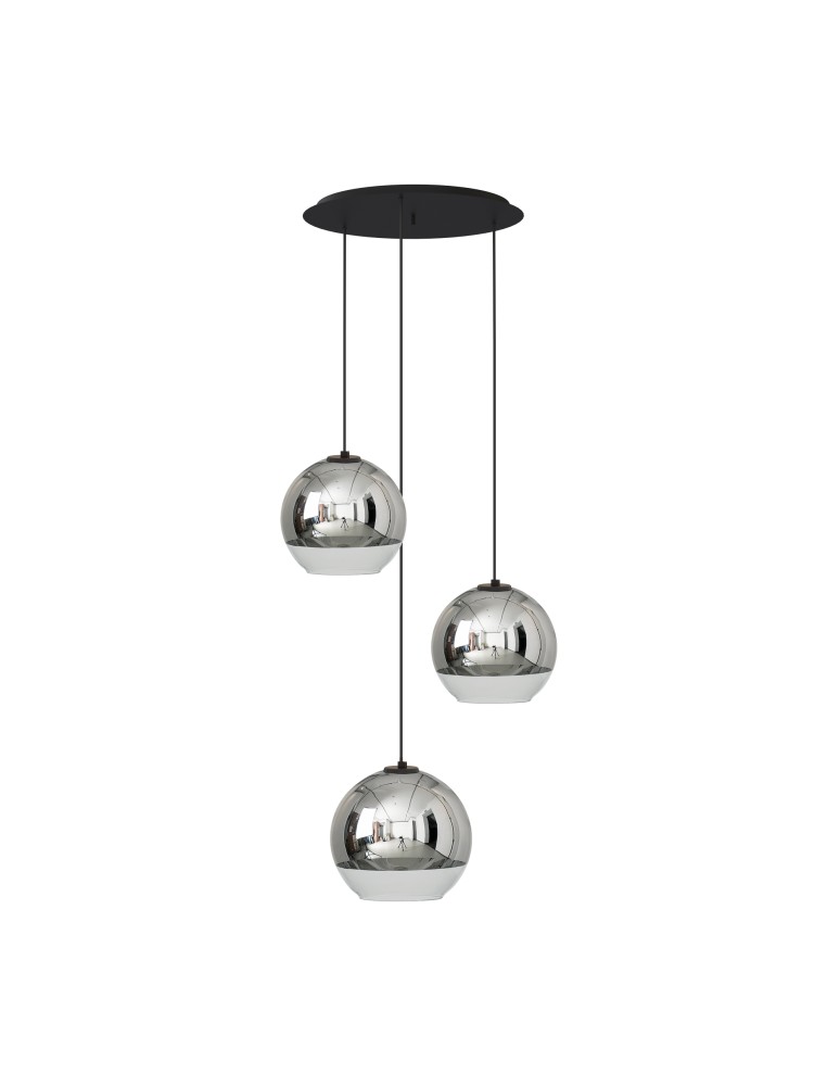 Nowodvorski GLOBE PLUS Sufitowa Wisząca Max moc 60W E27  Chrom 7607