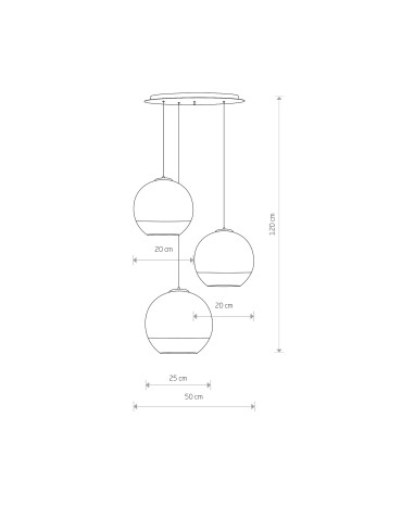 Nowodvorski GLOBE PLUS Sufitowa Wisząca Max moc 60W E27  Chrom 7607 - produkt 2