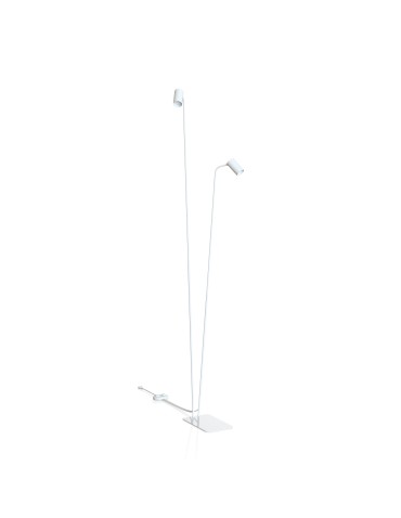 Nowodvorski MONO Podłogowa Max moc 10W only LED GU10  Biały 7705