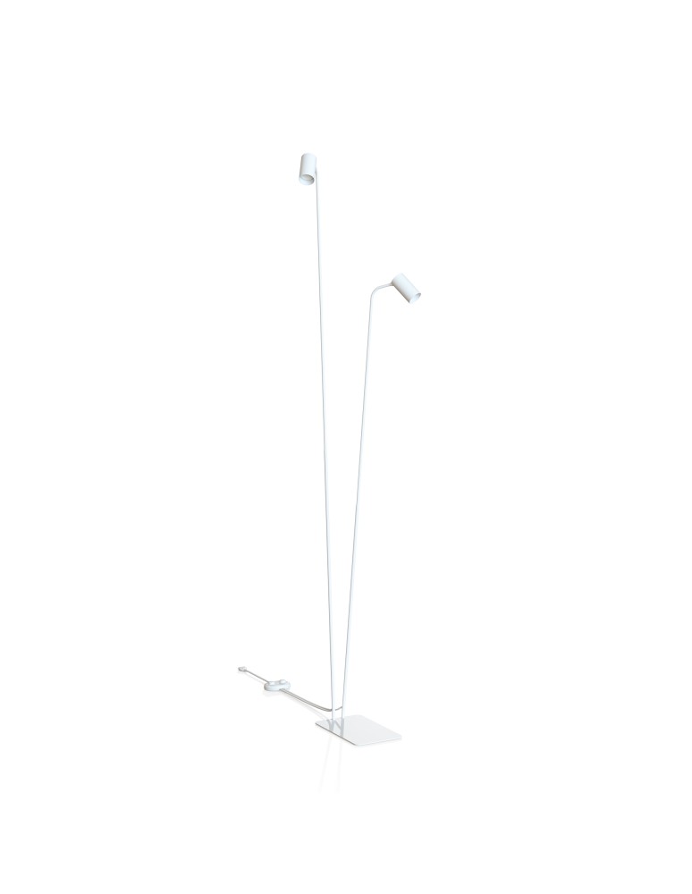 Nowodvorski MONO Podłogowa Max moc 10W only LED GU10  Biały 7705